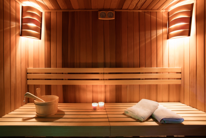 Sauna.