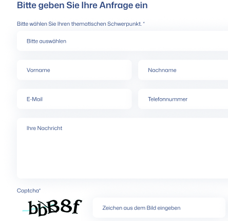 Kontaktformular.