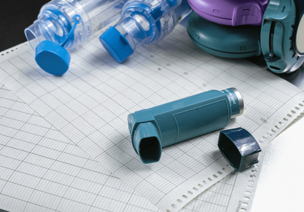 Asthma-Inhalator.